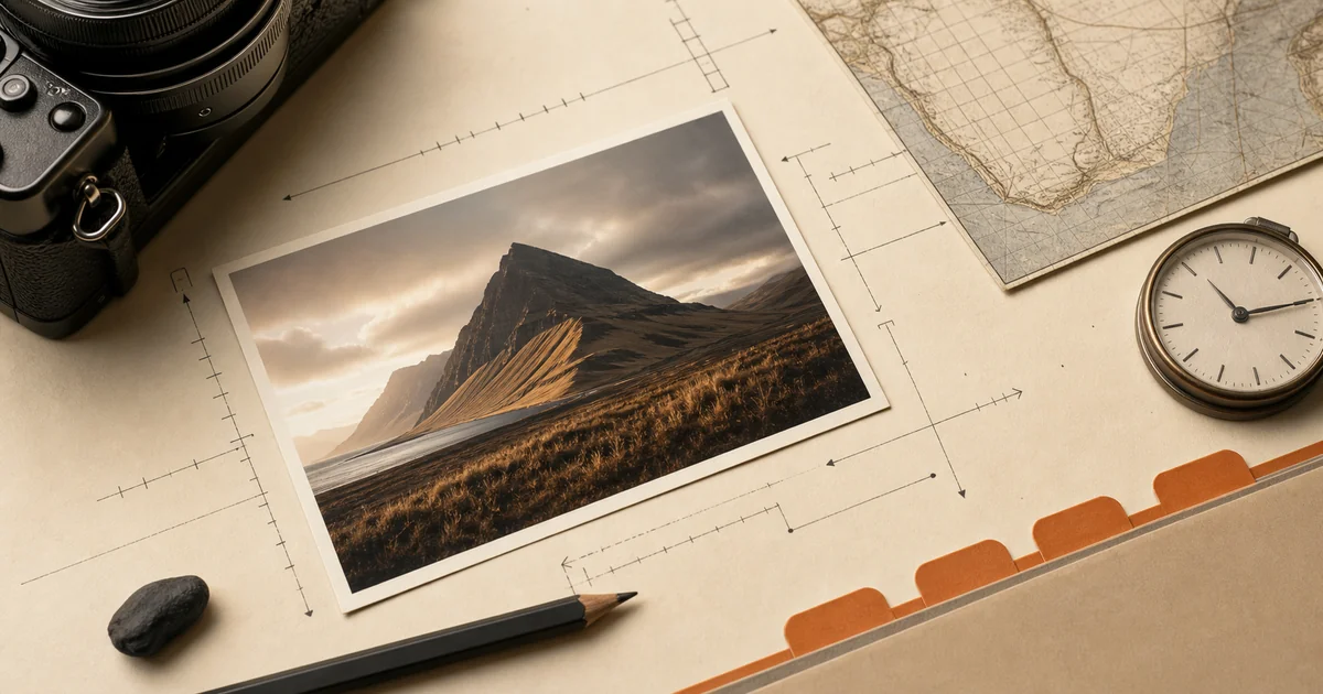 Common EXIF fields surrounding a digital photograph